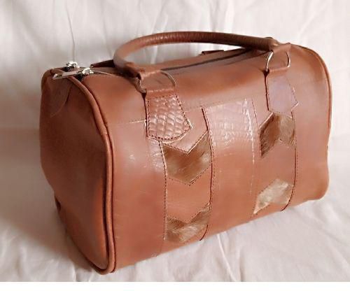 Fashion Pure Ethiopian Leather Hand Bag