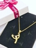 Scorpion Sign Golden Stainless Steel Necklace