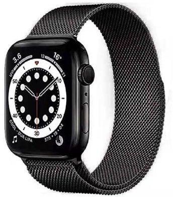 Replacement Milanese Loop Strap For Apple Watch Band 45mm 44mm 42mm