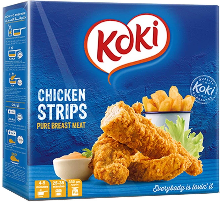 Koki Chicken Strips - 400 Gm