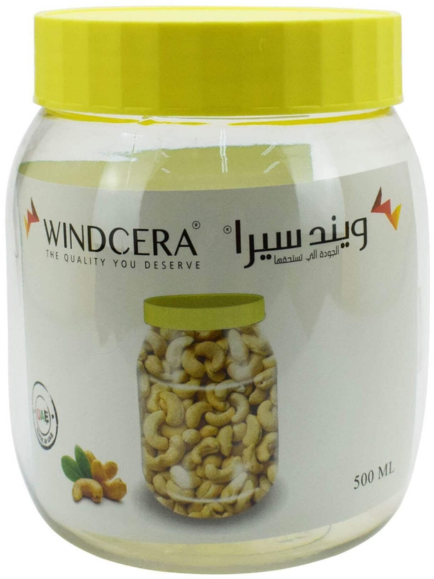 Windcera Pet Jar Clear/Yellow 500ml