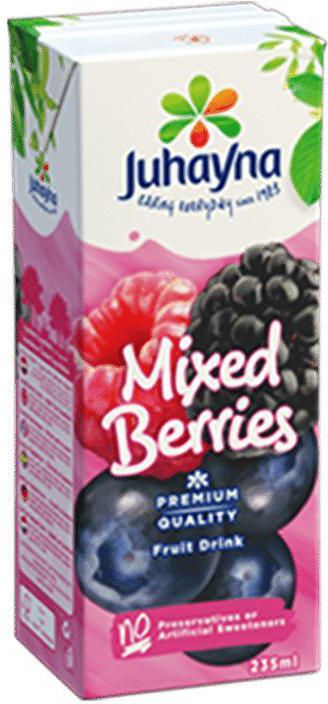 Juhayna Mix Berries Juice - 235ml