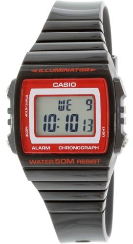 Casio Men's W215H-1A2V Black Plastic Quartz Watch