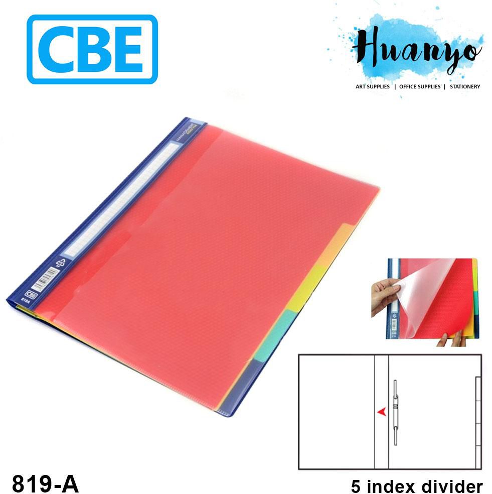 CBE 819A Index Management File A4 with 5 Index Divider
