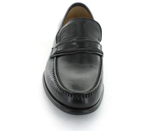 LOAKE Rome Moccasin shoe - Black
