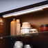 STÖTTA شريط أضواء للخزانة LED مع حساس, يعمل بالبطارية أبيض, 32 سم - IKEA