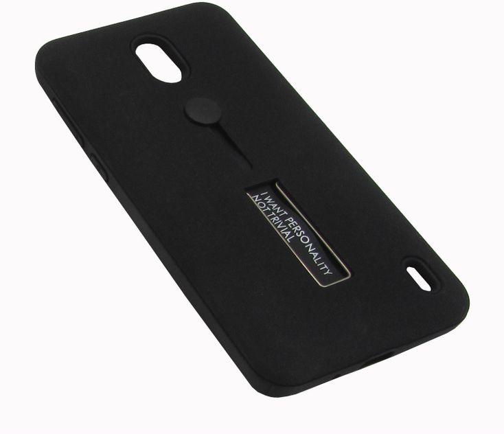 Kickstand Cover For Nokia 2 - Black
