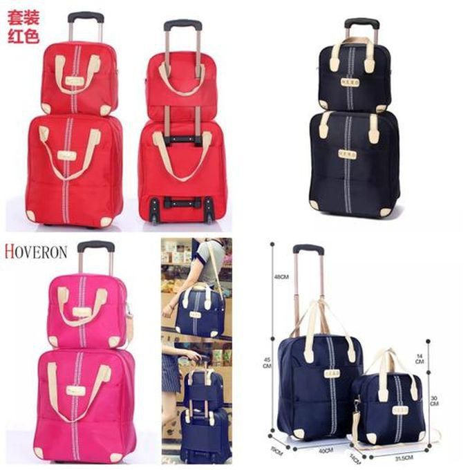 2In1 Trolley Bag Travel Suitcase Bag