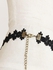 Vintage Lace Heart Decor Layered Choker Necklace