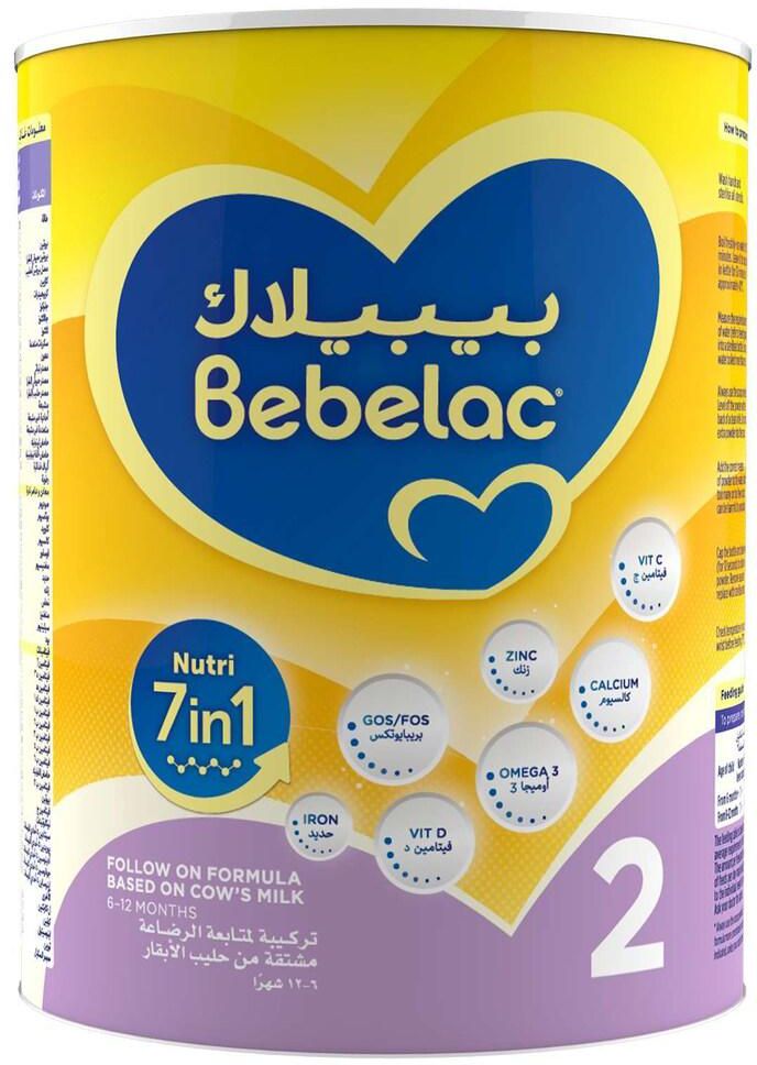 Bebelac Nutri 7in1 Follow On Formula from 6 to 12 months 800g