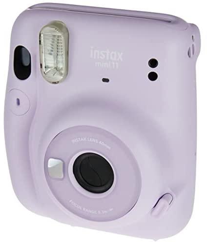 Fujifilm Instax Mini 11 Instant Camera + 2 Pack Films- Lilac Purple