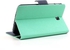 Mercury Goospery Fancy Diary Wallet Leather Stand Case for Samsung Galaxy Tab 3 P3200 P3210 - Dark Blue / Cyan