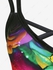 Plus Size 3D Glittery Sparkles Butterfly Crisscross A Line Sleeveless Dress - 5x | Us 30-32