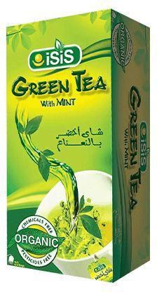 ISIS Green Tea With Mint - 20 Bags