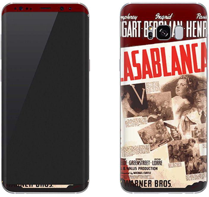 Vinyl Skin Decal For Samsung Galaxy S8 Casablanca