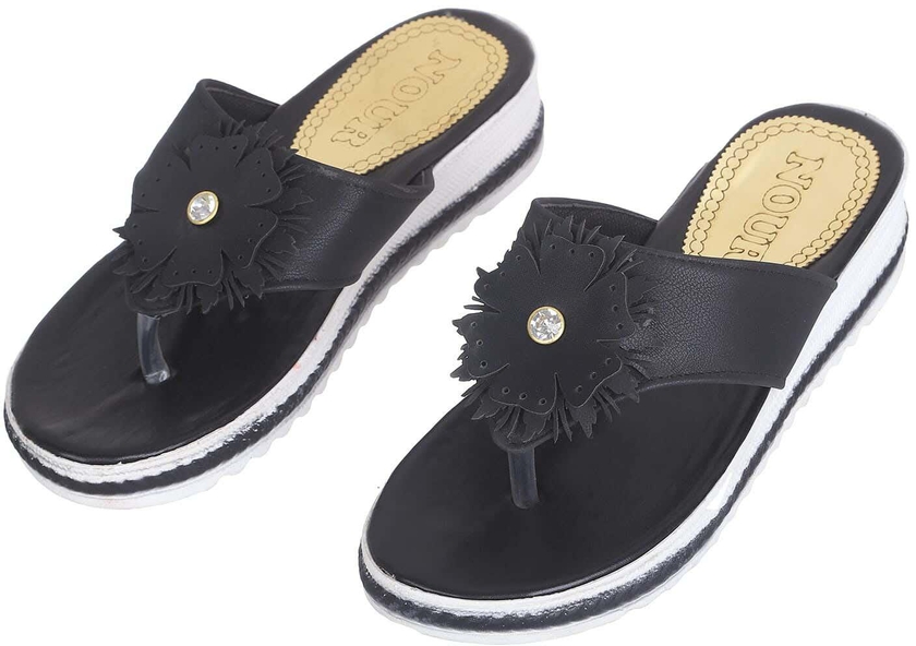 Get Leather Slipper Flip Flop for Women with best offers | Raneen.com