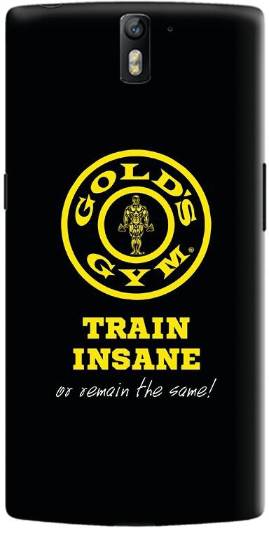 Stylizedd OnePlus One Slim Snap Case Cover Matte Finish - Gold's Gym