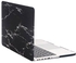 Rubberized Protective Cover Case With Keyboard Skin Cover For Apple MacBook Pro 15.4-Inch Black