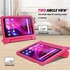 ProCase Kids Case for Lenovo Tab M8 3rd Gen 2022 / Tab M8 HD/Smart Tab M8 / Tab M8 FHD 2019 Case, Shockproof Handle Stand Cover, Lightweight Kids Friendly Case –Magenta