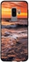 غطاء حماية لهاتف سامسونج جالاكسي S9 بلس نمط أمواج المحيط