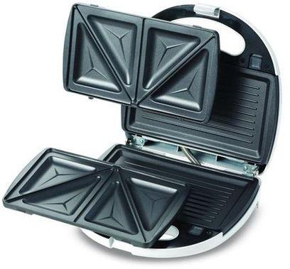 Kenwood SMP01.AOWH Sandwich Maker With Grill - 750 Watt