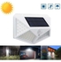 LED Solar PIR Motion Sensor Wall Light White 15x7x15cm