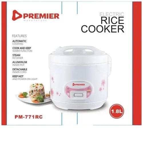 Gc Electric Rice Cooker 1.8 Liters Household Appliances > Cookware