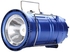 3 In 1 Multi-Function Solar Rechargeable Fan LED Hiking Light Blue 18 X 12 X 10centimeter