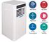 Nobel Portable AC White 9000 BTU T1 Rotary R410A NPAC9000 (Installation Not Included)