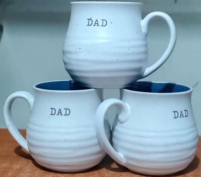 A Set Of 6 Ceramic Dad Mug
