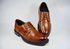 Havana Leather Oxford Shoes