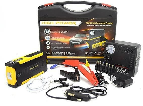 Portable car Jump starter with air compressor