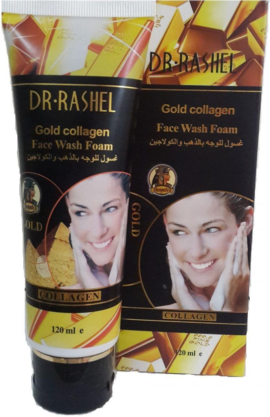 Dr. Rashel Gold Collagen Face Wash Foam 120 ml
