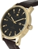 Tommy Hilfiger Men's Black Dial Leather Band Watch - 1710329