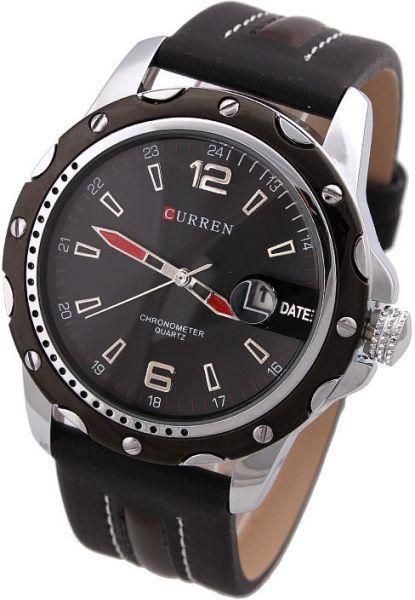 Curren for Men - Analog Leather Band Watch - 8104