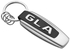 Mercedes Benz Model Series GLA Key Chain
