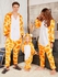 Cute Giraffe Christmas Family Animal Onesie Pajamas - Kid 140