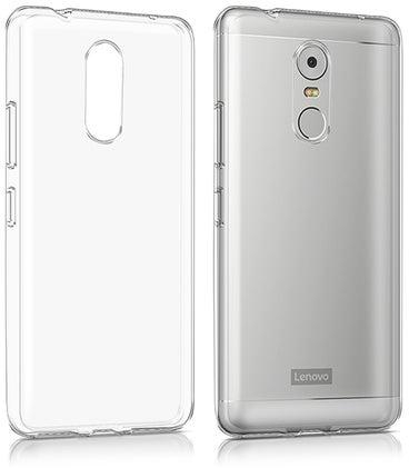 Silicone Back Cover For Lenovo K6 Note Clear