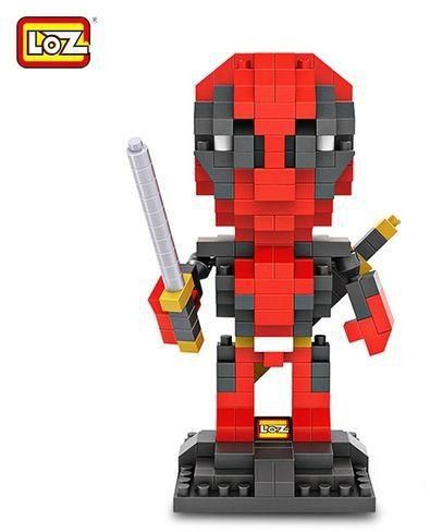 Generic 280Pcs L - 9522 Deadpool Action Figure Building Block Educational DIY Toy - Red
