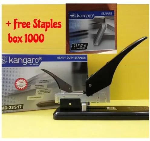 Kangaro Heavy Duty Stapler + FREE STAPLE PINS 1000 HD 23S17