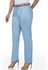 Smoky Egypt Straight Leg Pants With Pockets ( With Out Belt)- Light Blue