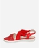 Tata Tio Cutouts Sandals - Red