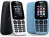 Nokia 105 1.45 Inches Dual SIM - 8 MB, 2G, - Black