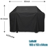 Generic Outdoor Barbeque BBQ Grill Protective Cover With Storage Bag For Weber 7131 Genesis II Gas Grills