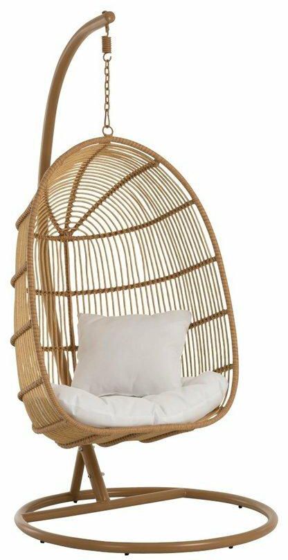 Yulan Comfortable Hanging Chair Outdoor Patio Swing Hanging (Oval Shape) 364