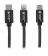 Natec multi-connector cable 3in1 USB Micro + Lightning + USB-C, textile braid, 1m | Gear-up.me