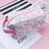 Hello Kitty Square Cosmetics Makeup Bag My Melody Zipper Pouch Travel Bag Kuromi Pouch Bag Kitty Merch, My Melody