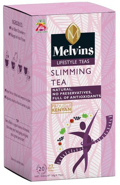 MELVINS SLIMMING TEA BAGS 25'S