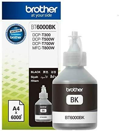 Brother Black Ink Bottle For T300 T500W T700W T800W Printers