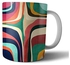 Rack Printed Ceramic Mug - Multi Color